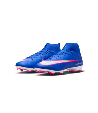 Nike Nike Zoom Mercurial Superfly 10 Academy FG Soccer Cleats - Racer Blue/White/Pink