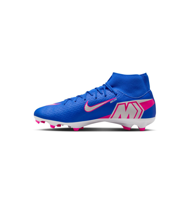 Nike Nike Zoom Mercurial Superfly 10 Academy FG Soccer Cleats - Racer Blue/White/Pink