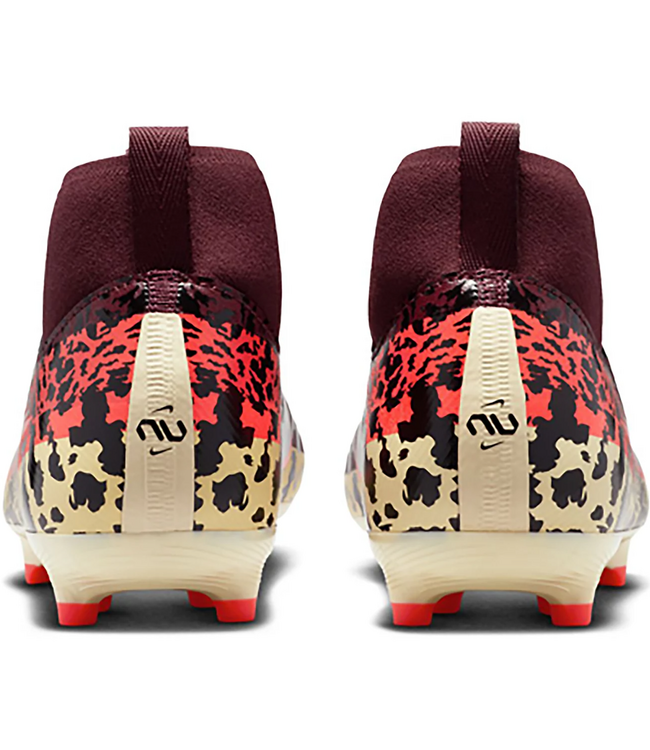 Nike Nike Jr Zoom Mercurial Superfly 10 Academy FG United 003 Cleats - Burgundy Crush/Metallic Silver/University Red/Fossil