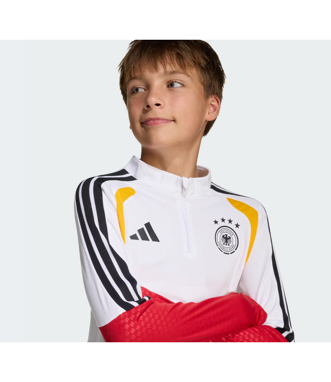 adidas adidas Youth Germany World Cup 2026 LS Training Top - White/Red/Black
