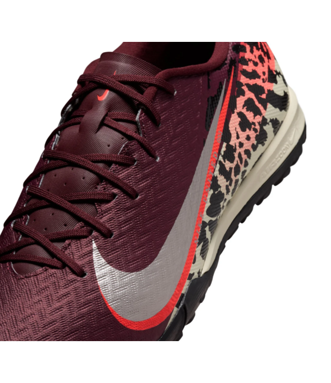 Nike Nike Mercurial Vapor 16 Academy TF Turf Shoes United 003 Pack - Burgundy Crush/Metallic Silver/University Red/Fossil