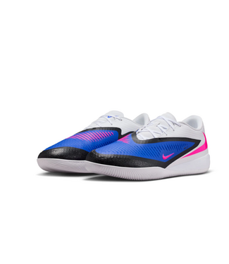 Nike Nike Phantom 6 Academy Low IC indoor Shoes - Racer Blue/Pink Blast/White