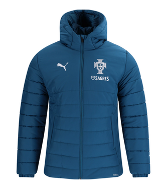 Puma Puma Portugal WC World Cup 2026 Padded Hooded Training Jacket -Teal