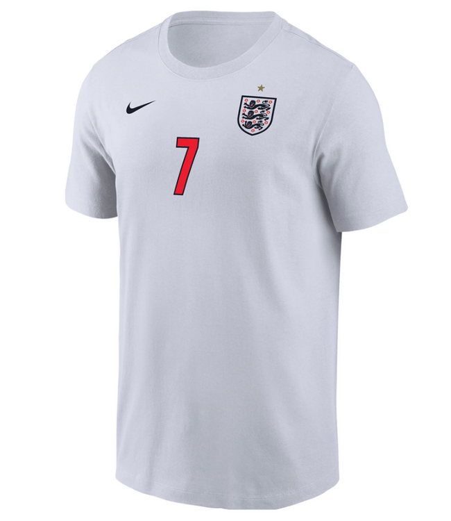 Nike Nike Bukayo Saka England WC World Cup 2026 Hero Shirt - White