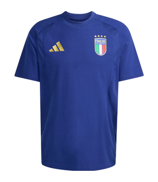adidas adidas Italy WC World Cup 2026 Tiro Travel Tee Shirt - Victory Blue