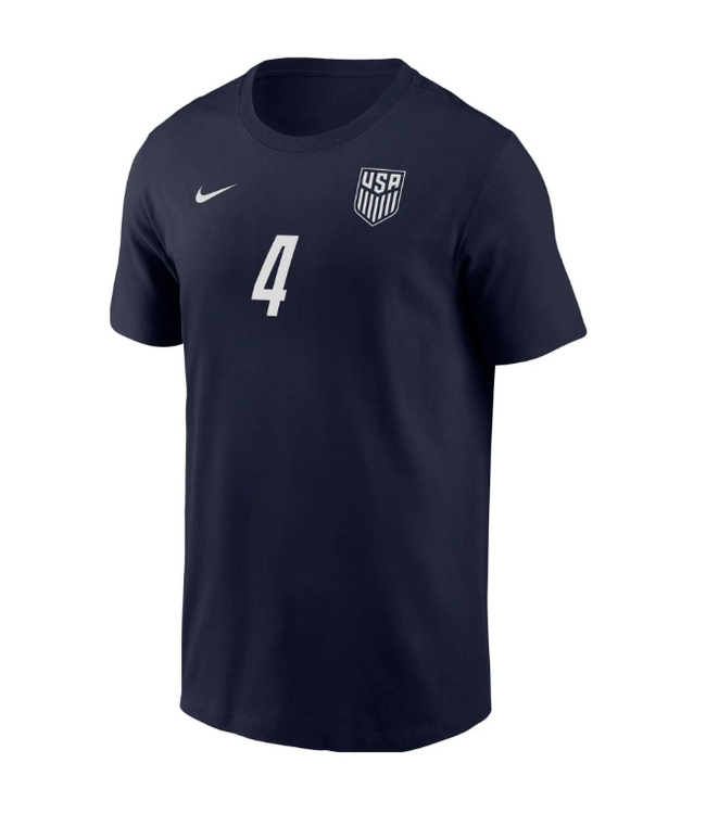 Nike Nike Tyler Adams USA United States WC World Cup 2026 Hero Shirt - Navy Blue