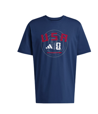 adidas adidas Official FIFA World Cup 2026 USA United States Graphic Tee Shirt - Navy Blue