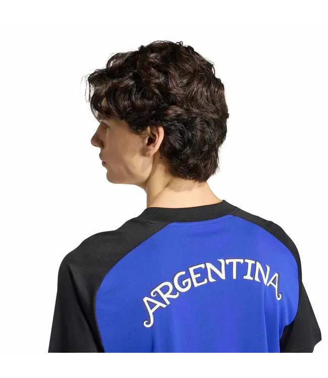 adidas adidas Argentina World Cup 2026 PreMatch Training Jersey - Lucid Blue/Back
