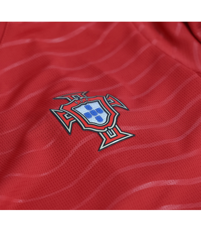 Puma Puma Youth Portugal World Cup 2026 Home Jersey - Red/Green Lagoon