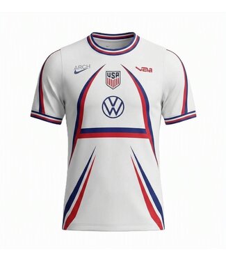 Nike Nike USA United States WC World Cup 2026 Academy Pro VAA Prematch Training  Jersey - White