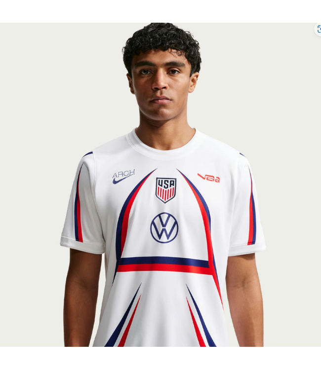 Nike Nike USA United States WC World Cup 2026 Academy Pro VAA Prematch Training  Jersey - White