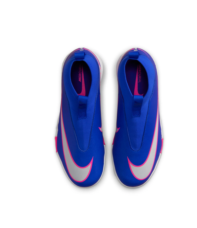 Nike Nike Jr Zoom Mercurial Superfly 11 Academy TF Turf Shoes - Racer Blue/White/Pink