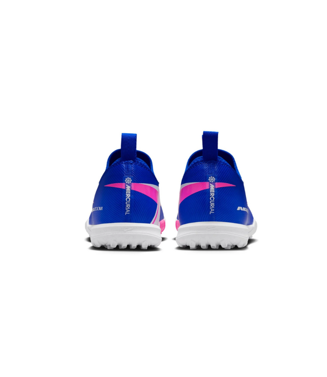 Nike Nike Jr. Zoom Mercurial Vapor 16 Academy TF Turf Shoes- Racer Blue/White/Pink