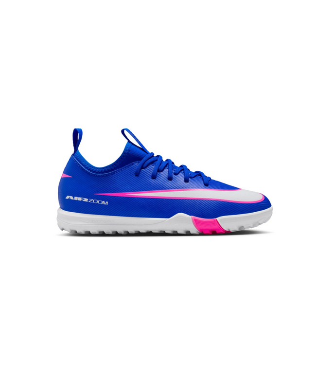 Nike Nike Jr. Zoom Mercurial Vapor 16 Academy TF Turf Shoes- Racer Blue/White/Pink