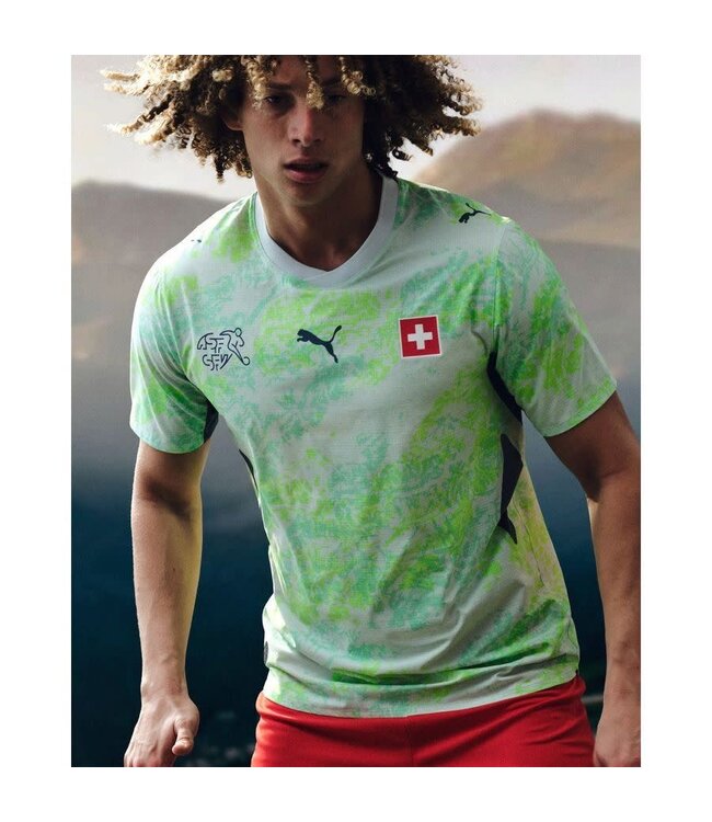 Puma Puma Switzerland WC World Cup 2026 Away Jersey - Sea Glass/Dark Indigo