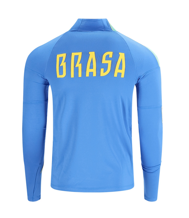 Nike Nike Brazil WC World Cup 2026 Strike Training Drill Top - Photo Blue/Light Menta/Midwest Gold