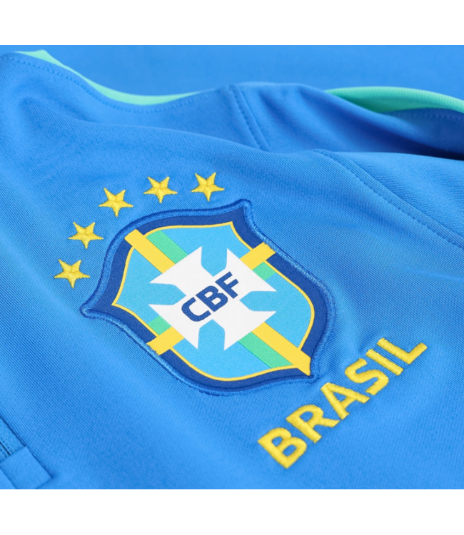 Nike Nike Brazil WC World Cup 2026 Strike Training Drill Top - Photo Blue/Light Menta/Midwest Gold