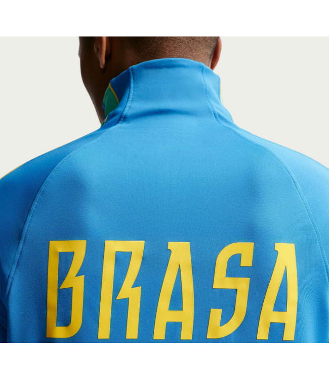 Nike Nike Brazil WC World Cup 2026 Strike Training Drill Top - Photo Blue/Light Menta/Midwest Gold