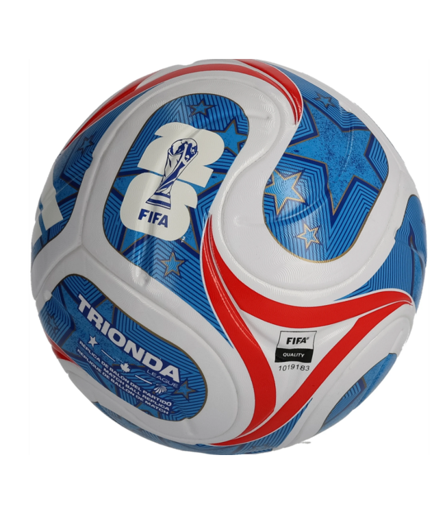 adidas adidas FIFA World Cup 2026 Trionda United States FIFA Quality League Soccer Ball - White/Solar Blue/Red/Royal