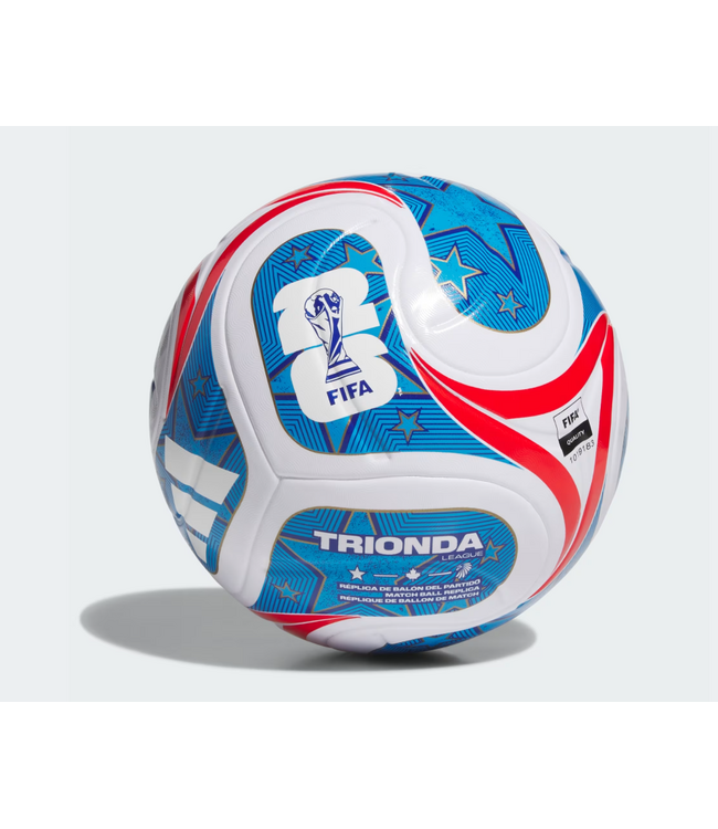 adidas adidas FIFA World Cup 2026 Trionda United States FIFA Quality League Soccer Ball - White/Solar Blue/Red/Royal