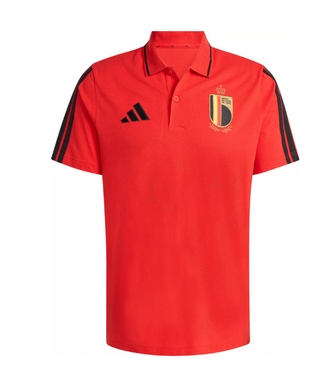 adidas adidas Belgium WC World Cup 2026 DNA Polo Shirt - Red
