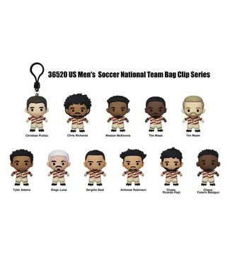 Monogram Monogram USMNT United States WC World Cup 2026 Bag Clips / Keychains - Blind Bag (Single)