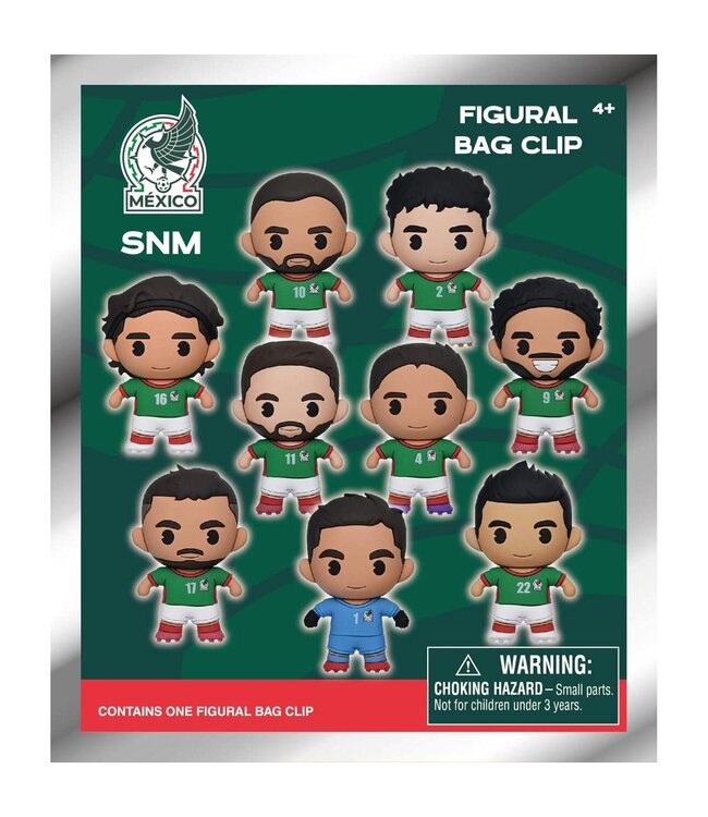 Monogram Monogram Mexico National Team WC World Cup 2026 Bag Clips / Keychains - Blind Bag (Single)