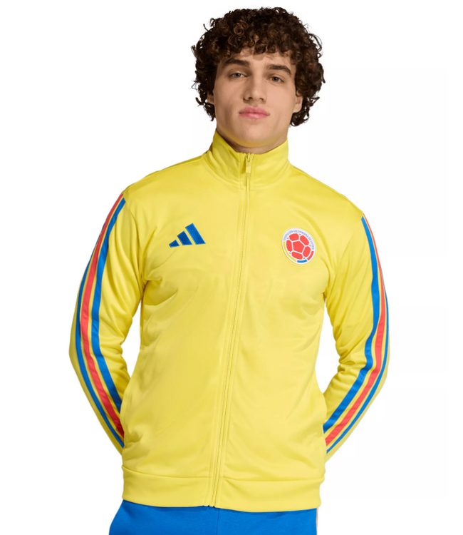 adidas adidas Colombia WC World Cup 2026 DNA Track Jacket - Impact Yellow
