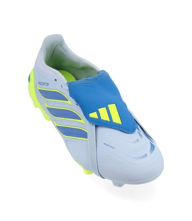 adidas adidas Predator 26 League Fold Over Tongue FG - Crystal Sky/Ray Blue/Solar Yellow