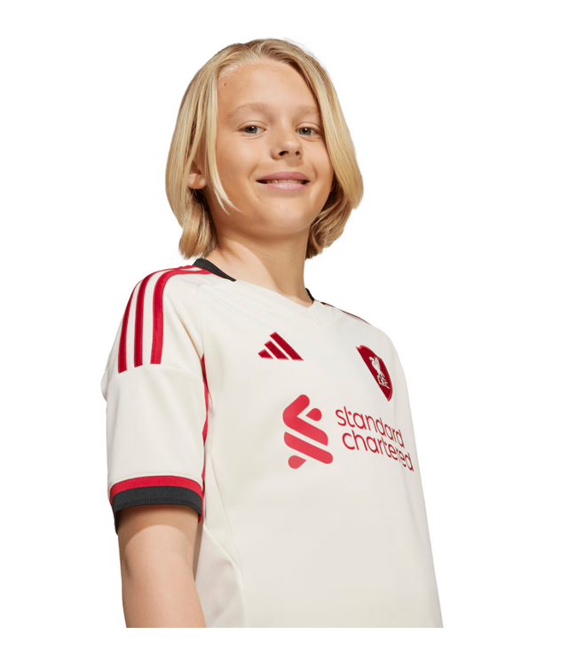 adidas adidas Liverpool FC 2025 - 26 Youth Away Jersey - Wonder White
