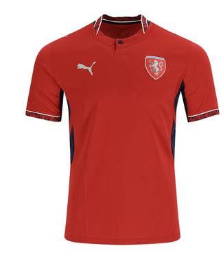 Puma Puma Czech Republic WC World Cup 2026 Home Jersey - Dark Cherry/Navy