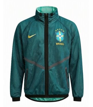 Nike Nike Brazil WC World Cup 2026 DriFit Anthem Jacket - Geode Teal/Light Menta/Midwest Gold