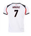 Puma Puma Youth AC Milan 2025 - 26 Gimenez # 7 Away Jersey - White/Red/Black