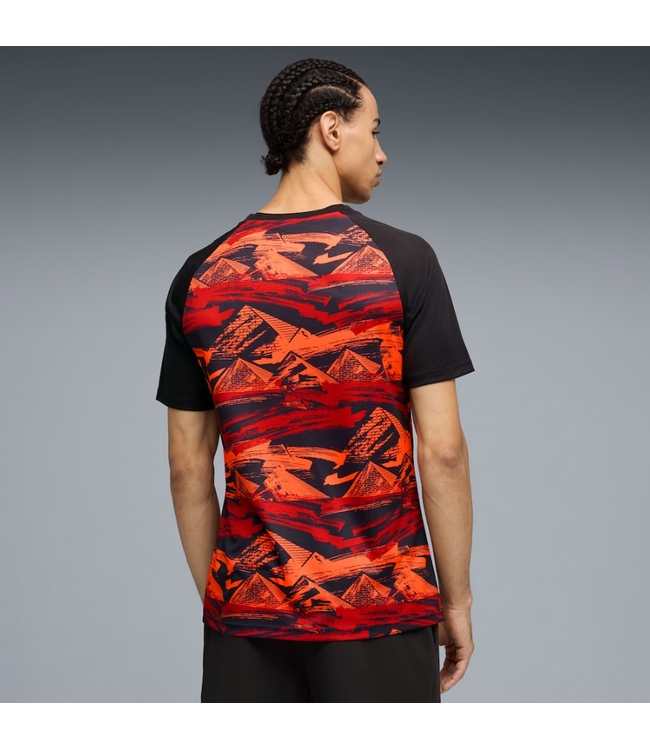 Puma Puma Egypt WC World Cup 2026 PreMatch Training Jersey -  Black/Crimson/Red
