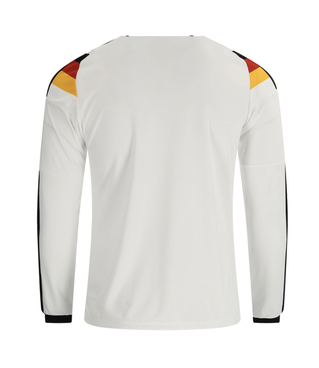 adidas adidas Germany World Cup 2026 Long Sleeve Home Jersey - White/Red/Black