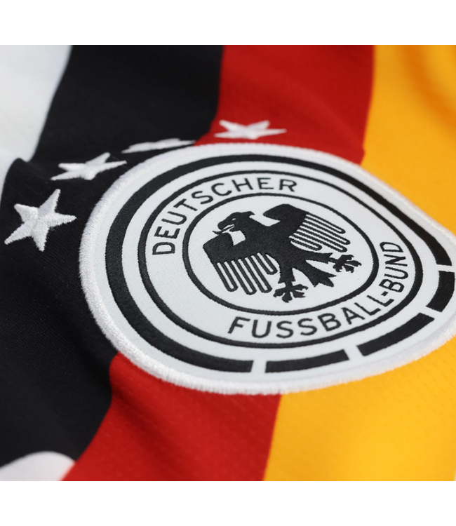 adidas adidas Germany World Cup 2026 Long Sleeve Home Jersey - White/Red/Black