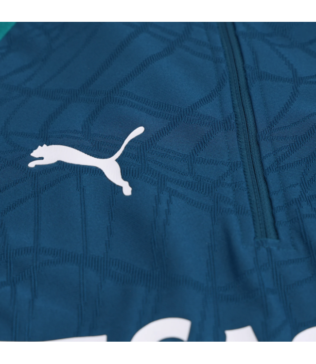 Puma Puma Portugal WC World Cup 2026 Long Sleeve Training Drill Top- Ocean Tropic/Silver Mist