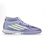 adidas adidas Youth F50 Sparkfusion League Mid TF Turf Shoes - Purple Rush/White/Lucid Lemon