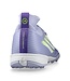 adidas adidas Youth F50 Sparkfusion League Mid TF Turf Shoes - Purple Rush/White/Lucid Lemon