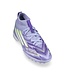 adidas adidas Youth F50 Sparkfusion League Mid TF Turf Shoes - Purple Rush/White/Lucid Lemon