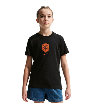 Nike Nike Youth Netherlands World Cup WC 2026 Crest Fan Shirt-Black