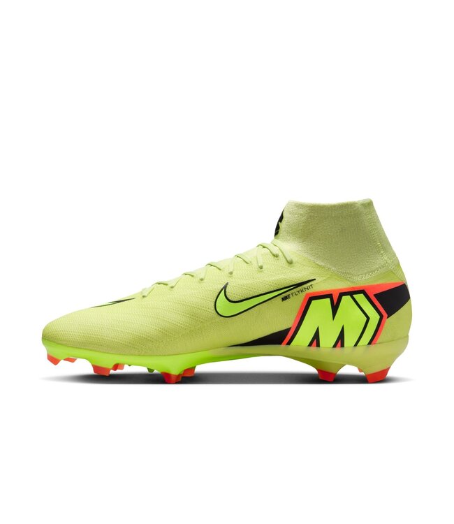 Nike Nike Zoom Mercurial Superfly 10 PRO FG Soccer Cleats - Limelight/Volt/Hyper Crimson