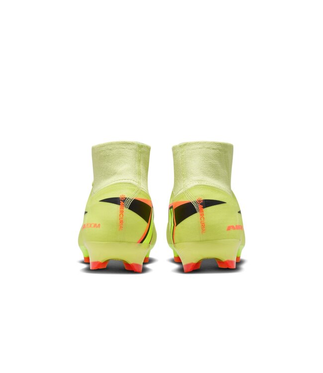 Nike Nike Zoom Mercurial Superfly 10 PRO FG Soccer Cleats - Limelight/Volt/Hyper Crimson