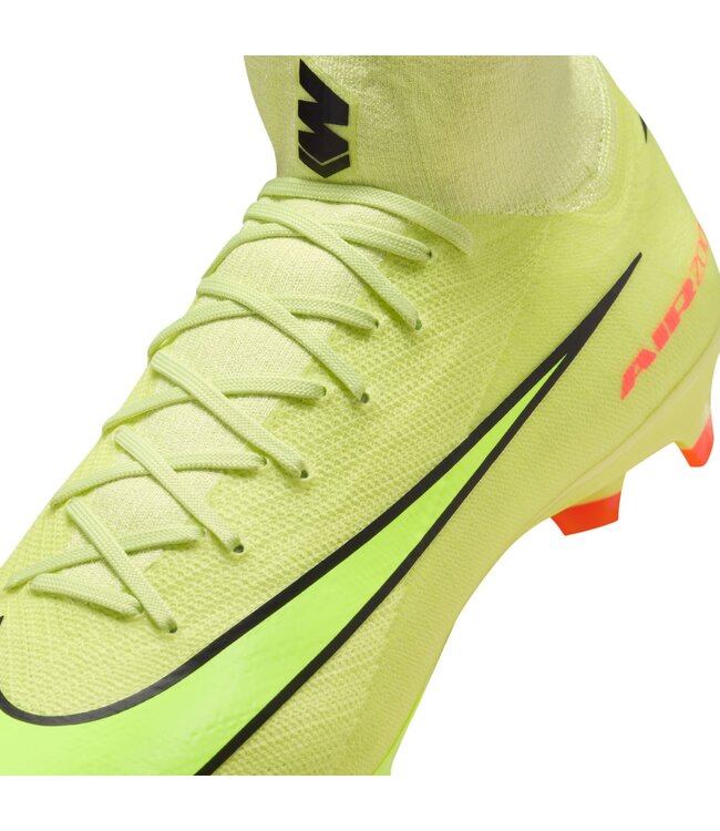 Nike Nike Zoom Mercurial Superfly 10 PRO FG Soccer Cleats - Limelight/Volt/Hyper Crimson