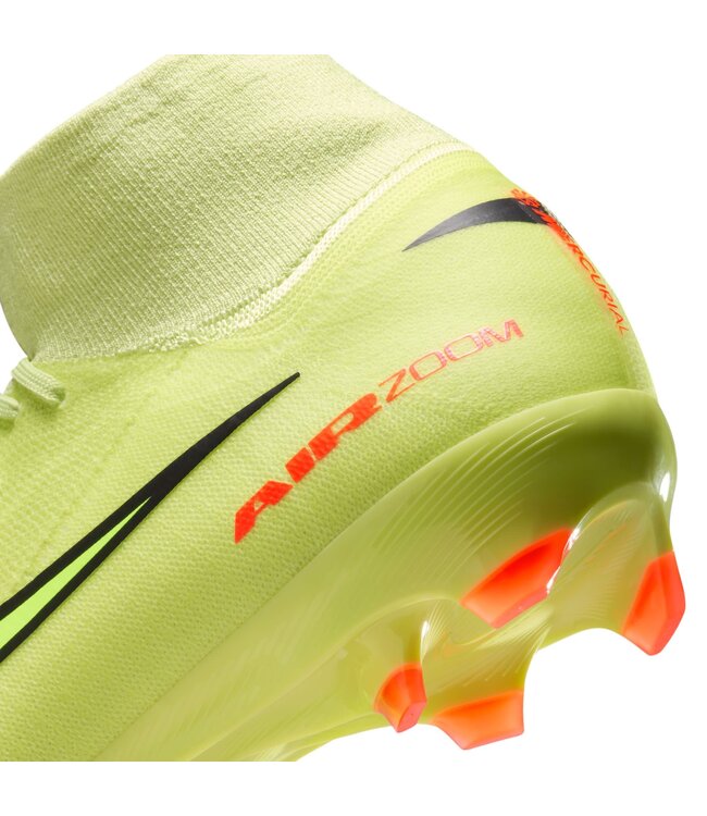 Nike Nike Zoom Mercurial Superfly 10 PRO FG Soccer Cleats - Limelight/Volt/Hyper Crimson