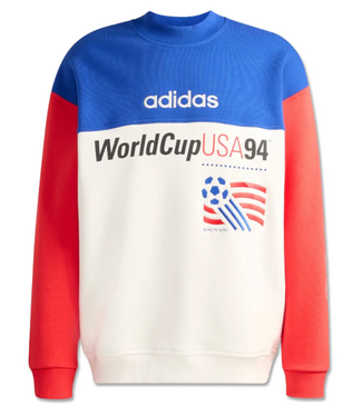 adidas adidas USA United States WC World Cup 1994 Retro Release Graphic Sweatshirt - Royal Blue/Cloud White