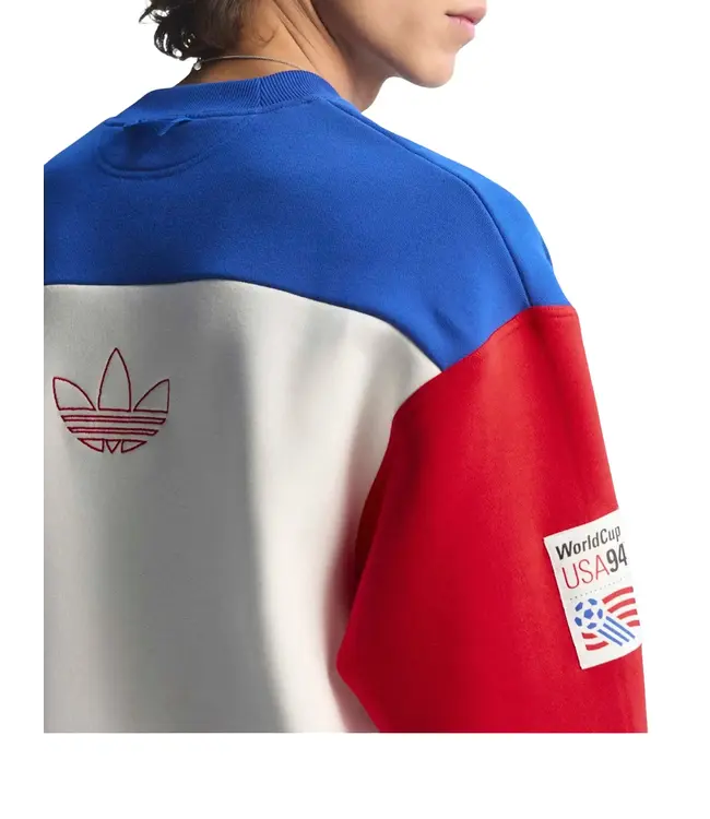 adidas adidas USA United States WC World Cup 1994 Retro Release Graphic Sweatshirt - Royal Blue/Cloud White
