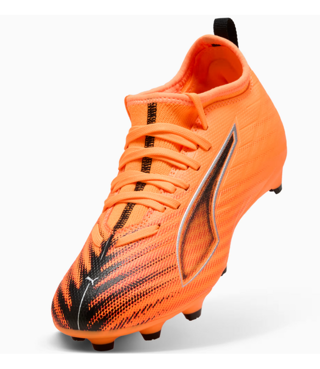 Puma Puma Jr Ultra 6 Match + FG/AG - Heat Fire/Black/Glowing Red
