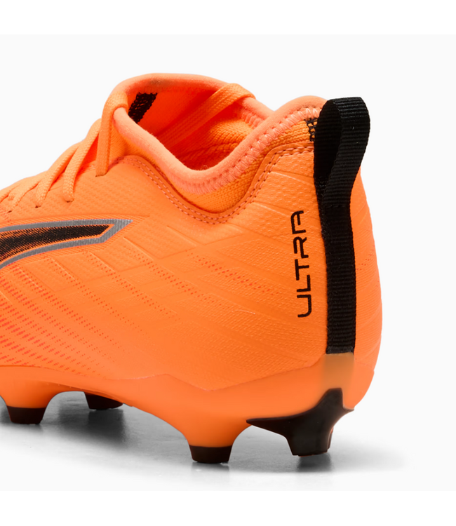 Puma Puma Jr Ultra 6 Match + FG/AG - Heat Fire/Black/Glowing Red