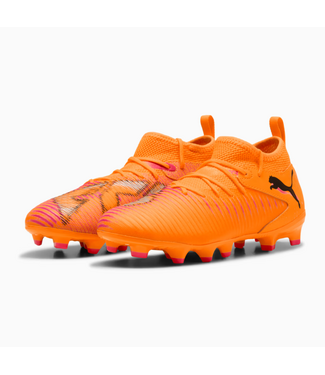 Puma Puma Jr Future 8 Match FG/AG Untamed Pack - Heat Fire/Black/Ravish